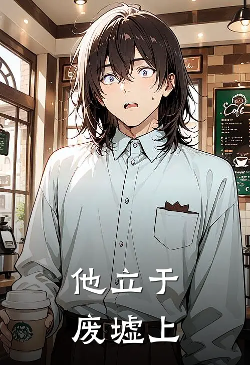 他立于废墟上