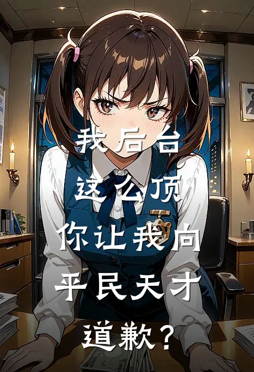 我后台这么顶，你让我向平民天才道歉？