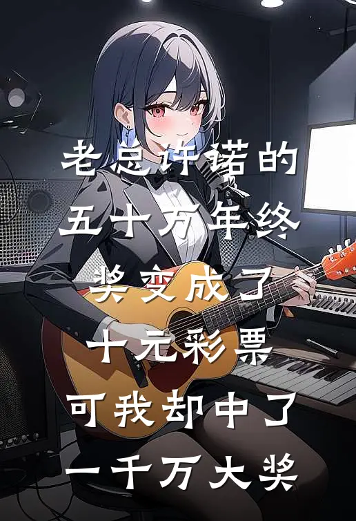 老总许诺的五十万年终奖变成了十元彩票，可我却中了一千万大奖