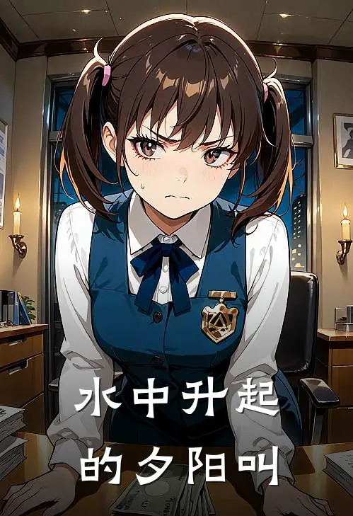 水中升起的夕阳叫