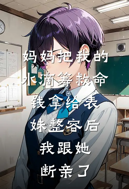 妈妈把我的水滴筹救命钱拿给表妹整容后，我跟她断亲了